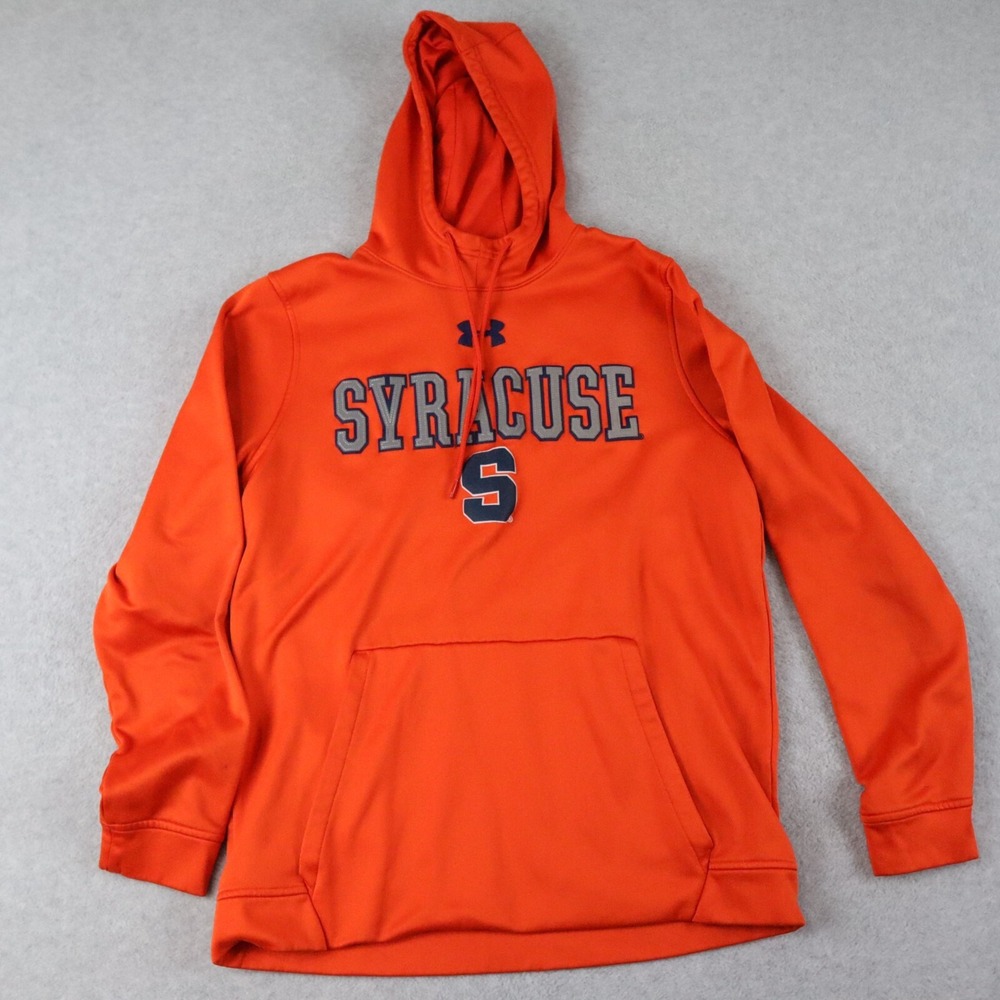 Syracuse Hoodie Womens‎ Medium Under Armour Coldgear Loose Fleece Sweatshirt